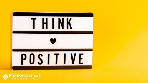 how to stay positive during the job search